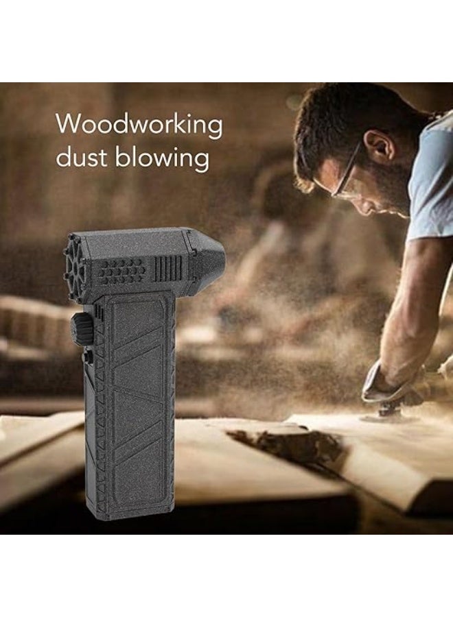 PROMASS Portable Mini Air Duster, 200000RPM Jet Blower, Electric Cordless Air Blower for Computer Keyboard Car Cleaning, Fast Charging Stepless Speed for Electronics Dust Removal - Image 2